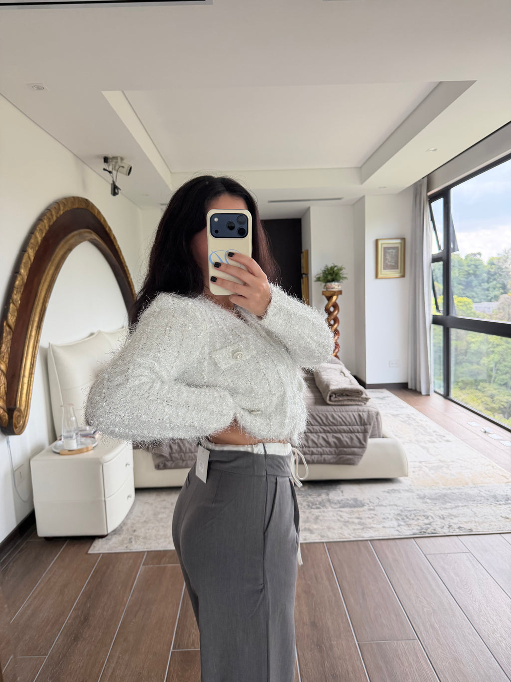 MERCER GREY TROUSERS