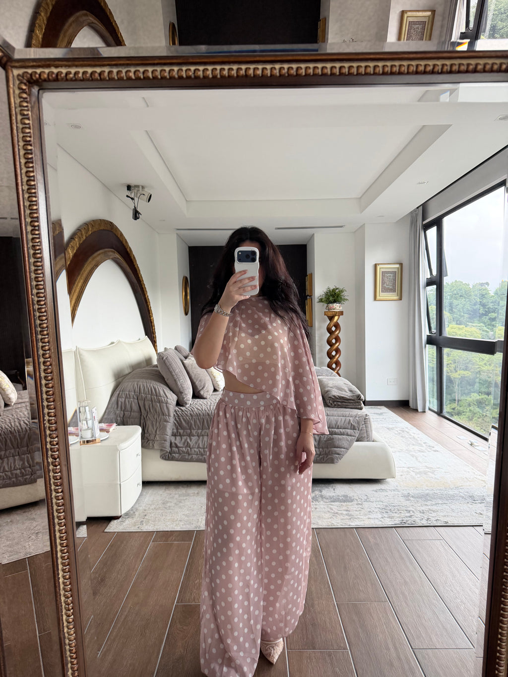 POLKA DOT PINK SET